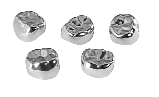 MARK3 Primary Molar Stainless Steel Pedo Crowns 5/pk