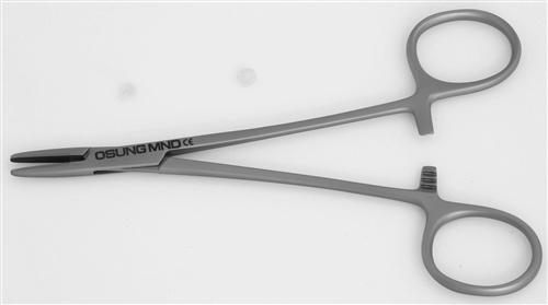 Needle Holder, Halsey,  Tungsten Carbide 130mm - Osung USA