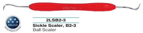 Dental Ball Scaler B 2-3, Autoclavable Silicone Handle - Osung USA