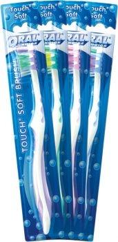 Touch Soft Toothbrush, Adult, 10 pcs - Osung USA