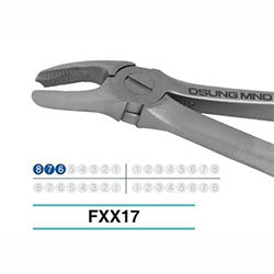 Dental Extraction Forcep LOWER MOLARS, FX17