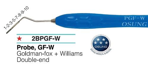 Dental Probe, Autoclavable Silicone Handle, PGF-W - Osung USA