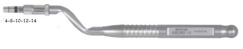 Dental CONCAVE OSTEOTOME 5.0mm, BOCV50F - Osung USA