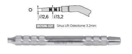 Dental SINUS LIFTING OSTEOTOME 3.2mm, BOSIN-32F - Osung USA