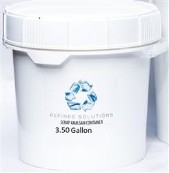 Scrap Amalgam 3.5 Gallon Recycle Bucket Medical Dental Waste Disposal - Osung USA